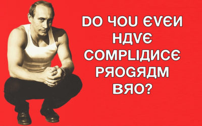 Do you even have Compliance Program Bro? The New Compliance Cold War